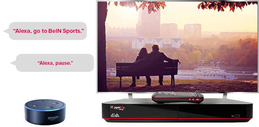 TV manos libres de DISH - Controla tu TV con Alexa de Amazon - Buckley, WA - Smart Choice Mobile - Distribuidor autorizado de DISH